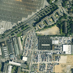 Satellite imagery of Düsseldorf, NL