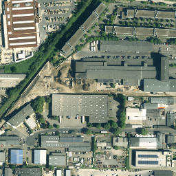 Satellite imagery of Düsseldorf, NL