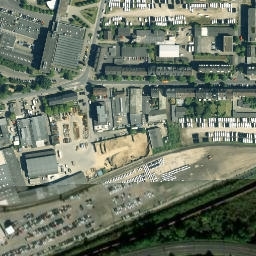 Satellite imagery of Düsseldorf, NL