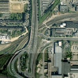 Satellite imagery of Düsseldorf, NL