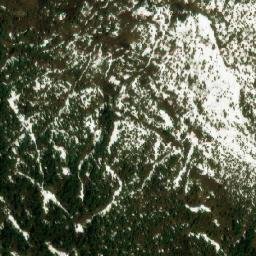 Satellite imagery of Goodsir Pass, CA