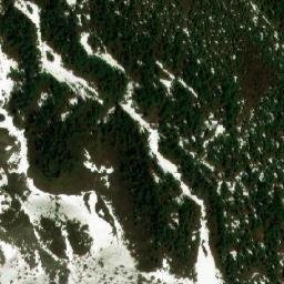 Satellite imagery of Goodsir Pass, CA