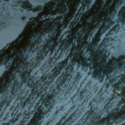 Satellite imagery of Mt Goodsir (north tower), CA