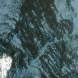 Satellite imagery of Mt Goodsir (north tower), CA