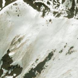 Satellite imagery of Goodsir Pass, CA