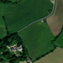 Satellite imagery of Nunney Castle, GB