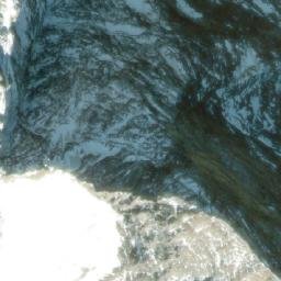 Satellite imagery of Mt Goodsir (north tower), CA