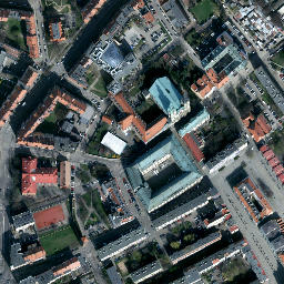 Satellite imagery of Legnica - Zamek piastowski, PL