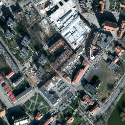 Satellite imagery of Legnica - Zamek piastowski, PL