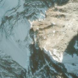 Satellite imagery of Mount Goodsir, CA