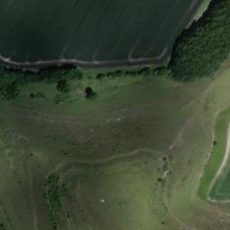Satellite imagery of Cley Hill, GB