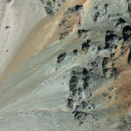 Satellite imagery of Mount Goddard, CA