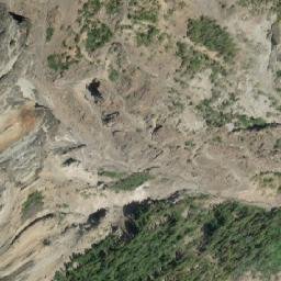 Satellite imagery of Mount Goddard, CA