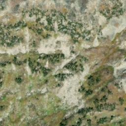 Satellite imagery of Pukeashun Mountain, CA