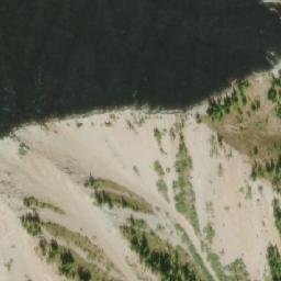 Satellite imagery of Garnet Mountain, CA