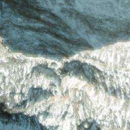 Satellite imagery of Mount Goodsir, CA