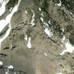 Satellite imagery of End Mountain, CA