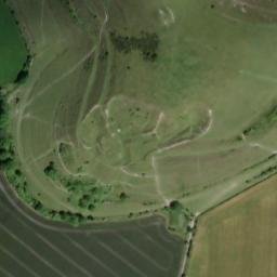 Satellite imagery of Cley Hill, GB