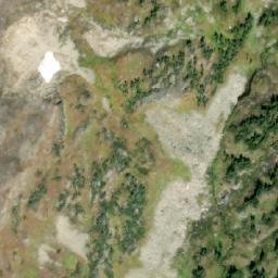 Satellite imagery of Pukeashun Mountain, CA