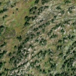 Satellite imagery of Pukeashun Mountain, CA