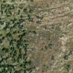 Satellite imagery of Pukeashun Mountain, CA