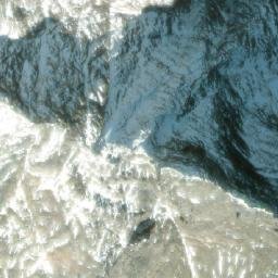 Satellite imagery of Mount Goodsir, CA