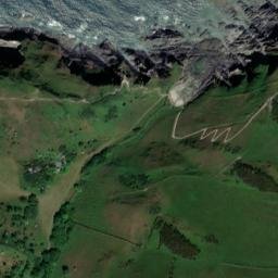 Satellite imagery of Bull Point, GB