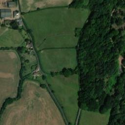 Satellite imagery of 15th Century Thatched Chapel, GB