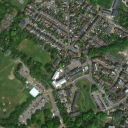 Satellite imagery of Tonbridge Castle, GB