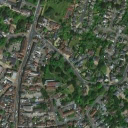 Satellite imagery of Tonbridge Castle, GB