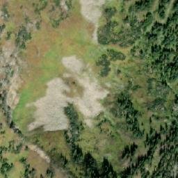 Satellite imagery of Pukeashun Mountain, CA