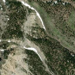 Satellite imagery of End Mountain, CA
