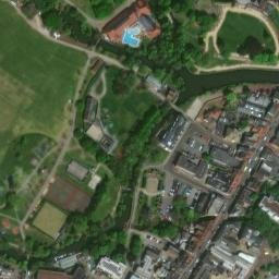 Satellite imagery of Tonbridge Castle, GB