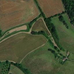 Satellite imagery of 15th Century Thatched Chapel, GB