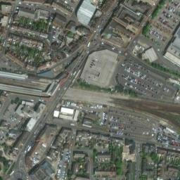 Satellite imagery of Tonbridge Castle, GB