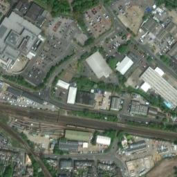 Satellite imagery of Tonbridge Castle, GB