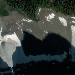 Satellite imagery of Limestone Peak, CA