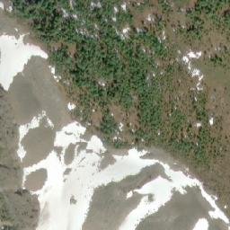 Satellite imagery of Gibbon Pass, CA