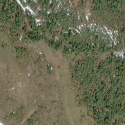 Satellite imagery of Gibbon Pass, CA