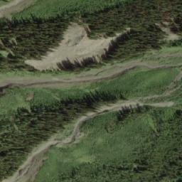 Satellite imagery of Pilot Mountain, CA