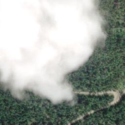 Satellite imagery of Barrière Mountain, CA