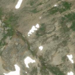 Satellite imagery of Powell Pass, CA