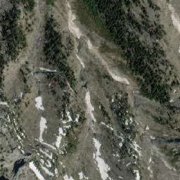 Satellite imagery of Princess Margaret Mountain, CA