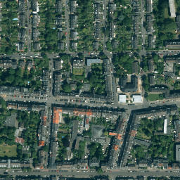 Satellite imagery of Schloss Benrath, DE