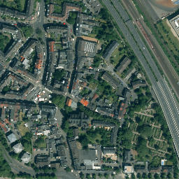 Satellite imagery of Schloss Benrath, DE