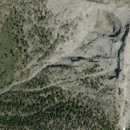 Satellite imagery of Princess Margaret Mountain, CA