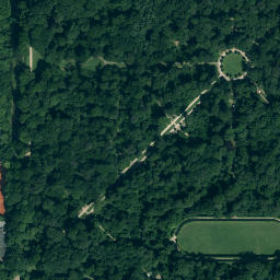 Satellite imagery of Schloss Benrath, DE
