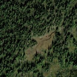 Satellite imagery of Lichen Mountain, CA