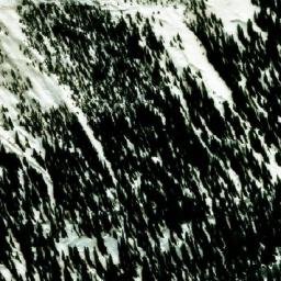 Satellite imagery of Flat Creek Pass, CA