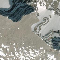 Satellite imagery of Mt Rundle (north summit), CA